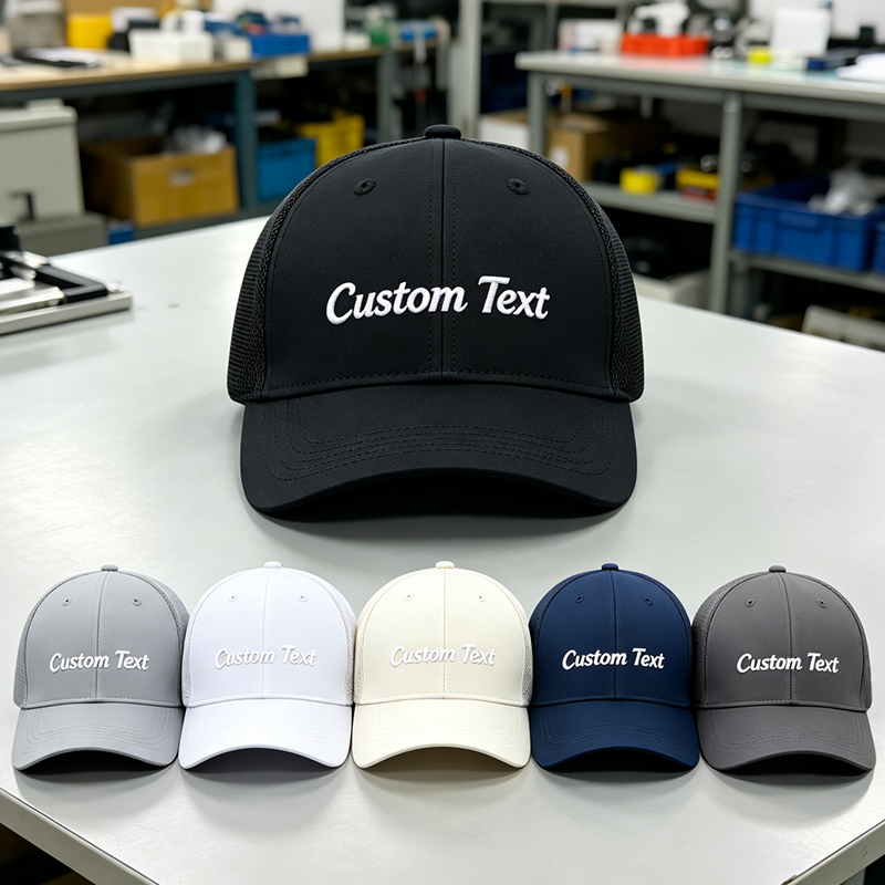 Trucker Cap Mesh - 맞춤 자수 로고가 새겨진 통풍성이 좋은