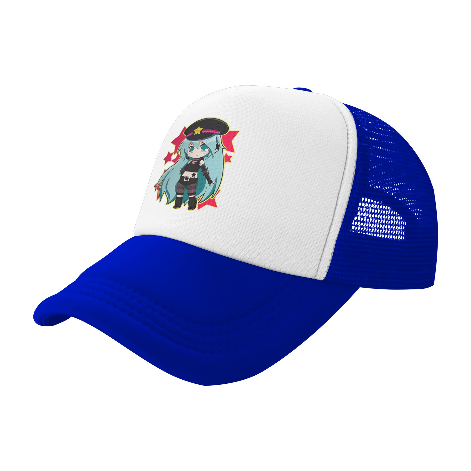 하츠네 미쿠 폼 메쉬 트러커 모자 여성용 남성용 조절  - Trucker Cap Mesh 리뷰 및 가격