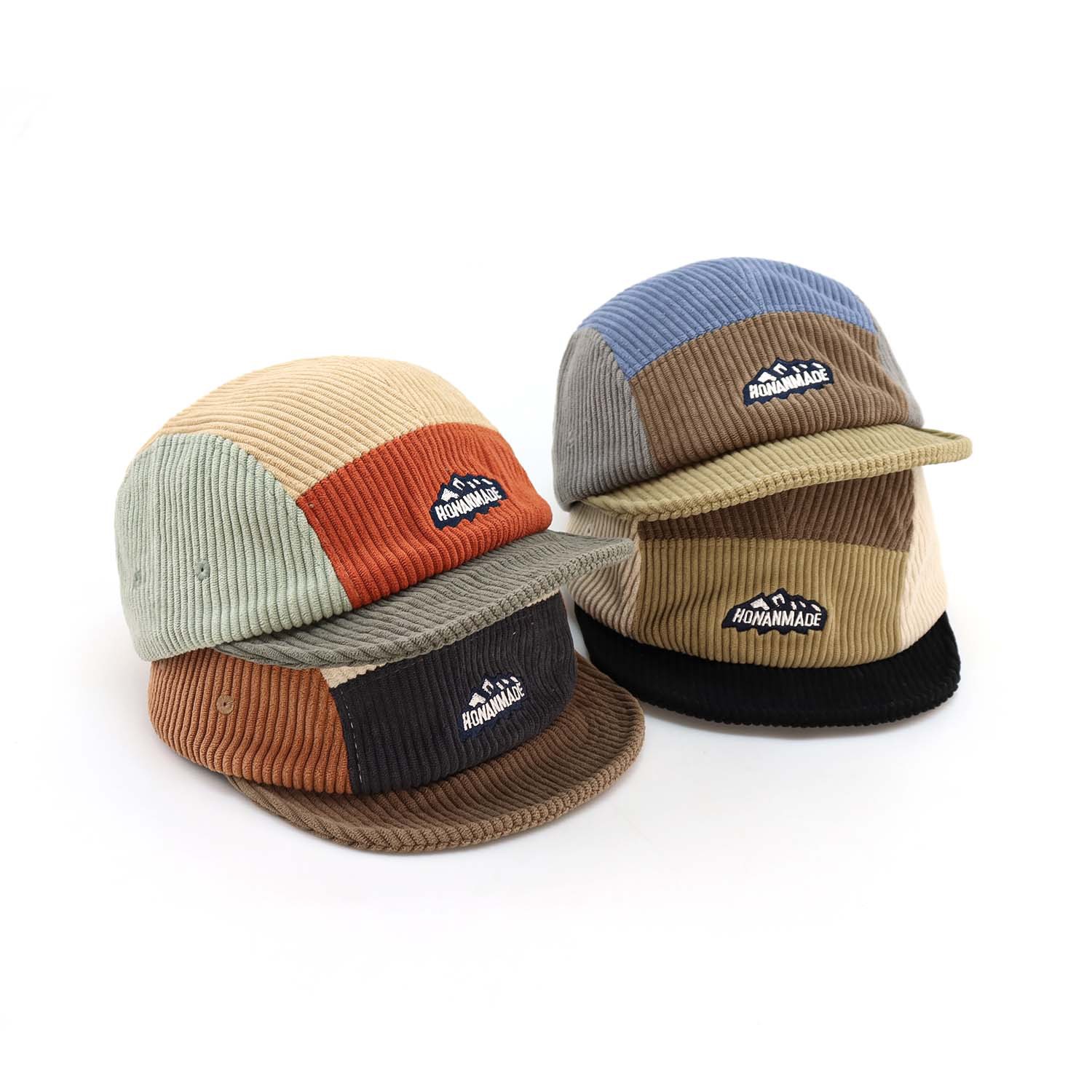 2026 가을 겨울 신상 코듀로이 컬러 블록 5 패널  - Corduroy Cap 5 Panel 리뷰 및 가격
