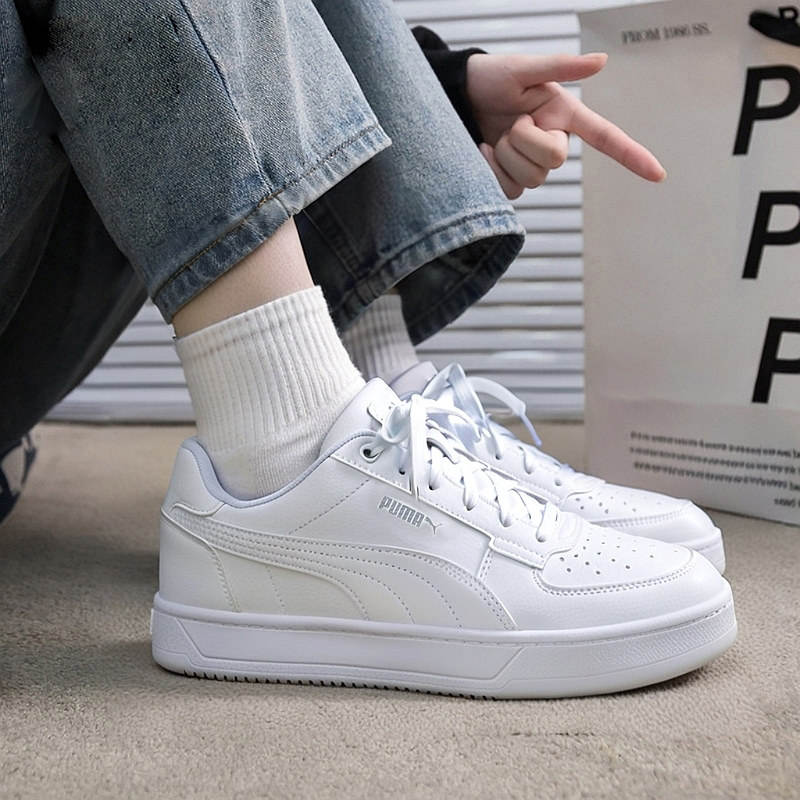 푸마 로우탑 스니커즈 392290-02 화이트 실버 가 - Puma Shoes Suede Classic 리뷰 및 가격
