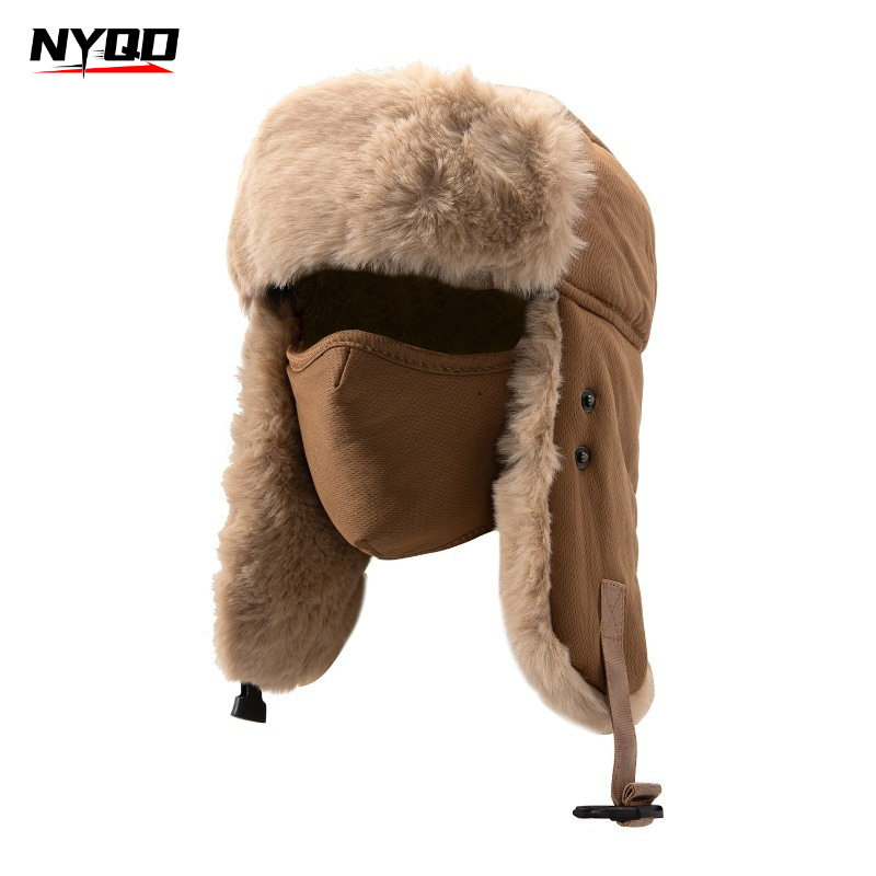 남성용 겨울용 인조 모피 트래퍼 모자, 방풍 기능이 있 - Trapper Hat Ear Flap 리뷰 및 가격