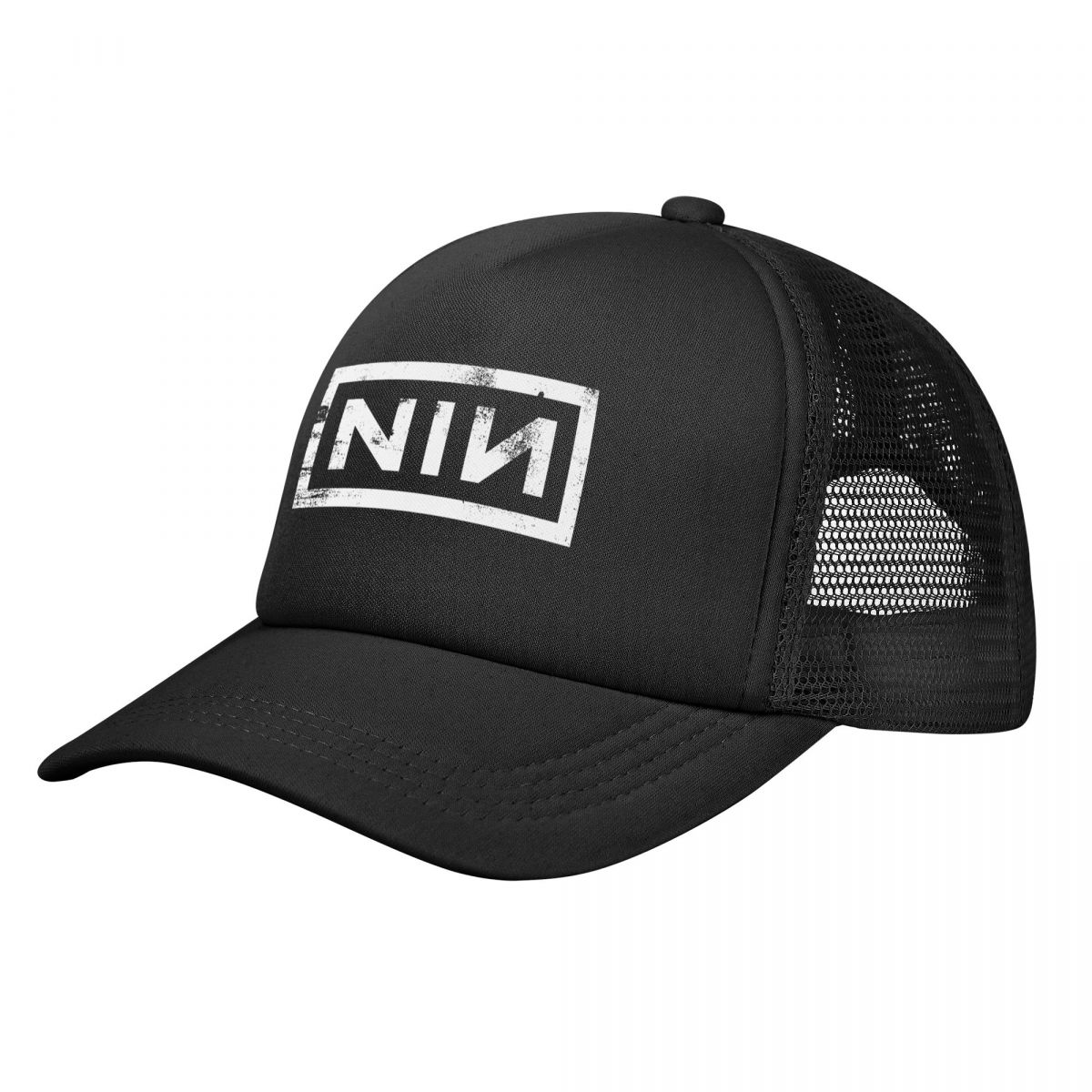 NIN 음악 밴드 메쉬 야구 모자, 성인 패션 썬 캡, - Trucker Cap Mesh 리뷰 및 가격